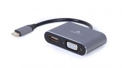 - USB-C  HDMI/VGA, 4 30  Cablexpert A-USB3C-HDMIVGA-01