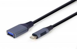  OTG USB 3.0, A-/Type-C, 0.15  Cablexpert A-USB3C-OTGAF-01