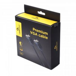  premium VGA, 3+ 9C HD15M,  ,  2- , 1.5  Cablexpert CCB-PPVGA-1.5M -  3