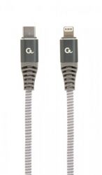  USB 2.0 Power Delivery (PD), C-/Lightning, 1.5 ,  Cablexpert CC-USB2B-CM8PM-1.5M -  1