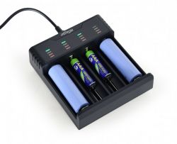Зарядний пристрій для акумуляторів Ni-MH + Li-ion EnerGenie BC-USB-02 - Картинка 3