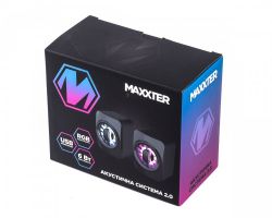  ,  , 6 , USB , RGB ,  Maxxter CSP-U005RGB -  5