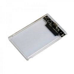 Зовнішня кишеня 2.5", USB 3.2, 9.5 мм / 7 мм HDD/SSD, прозорий Agestar 3UB2P4C (Transparent) - Картинка 4