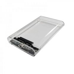   2.5", USB 3.2, 12.5mm /15mm HDD/SSD,  Agestar 3UB2P6C (Transparent) -  1