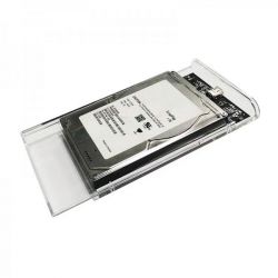 Зовнішня кишеня 2.5", USB 3.2, 12.5mm /15mm HDD/SSD, прозорий Agestar 3UB2P6C (Transparent) - Картинка 3