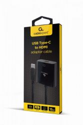 - USB-C  HDMI / 4K@60Hz Cablexpert A-CM-HDMIF-04 -  2