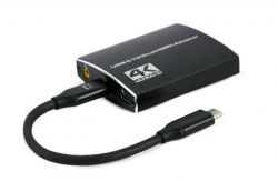 - USB-C  2 HDMI (2  )/ PD /  3,5 Cablexpert A-CM-HDMIF2-01
