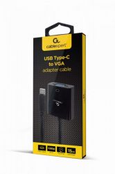 - USB Type-C  VGA / Full HD@60Hz Cablexpert A-CM-VGAF-01 -  2
