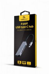 USB-  1  USB 3.1 Gen1 (5 Gbps), 3  USB 2.0, ,  Cablexpert UHB-CM-U3P1U2P3-01 -  2
