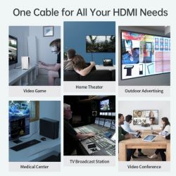    HDMI V.2.1, 8 60 , HDR10, HLG, 48Gbps, YUV 4:4:4,  , 2  Choetech XHH-TP20 -  9