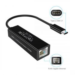,  USB Type-C  Gigabit Ethernet Choetech HUB-R01 -  3