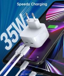 ��������� �������� �������, 2 USB-�, 35 �� Choetech Q5008-EU-WH - �������� 4