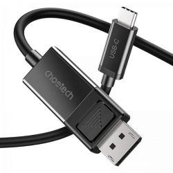 USB-C  DisplayPort, 8K 30 , 1,8  Choetech XCP-1803-BK -  2