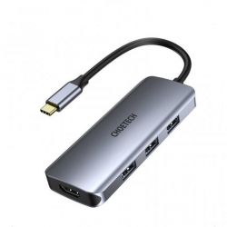   USB-C 7--1 (HDMI/PD//USB-A / USB-C),  Choetech HUB-M19-GY