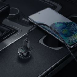 ������������ �������� �������, 2 �����, 30��, QC3.0+PD (18+12��), ������ Choetech C0051-BK - �������� 9