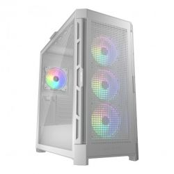 Ігровий корпус, 3*120mm ARGB, 1*120mm ARGB вентилятори передвстановлені, ATX/mATX/mini-ITX, скляне вікно Cougar Duoface Pro RGB (White) - Картинка 12