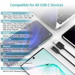 ������ ������ ����� USB 2.0 A-����/C-����,1 �. Choetech AC0002-WH - �������� 10