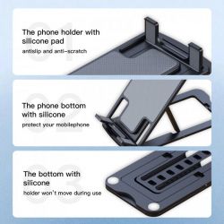 Тримач для планшета/смартфона, настільний, універсальний Choetech H064-GY - Картинка 5