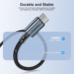  USB 2.0 C-/C-, 60 , 1.2 ,  Choetech XCC-1014-BK -  2