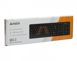  USB, Comfort Key A4Tech KKS-3 USB (Black) -  4