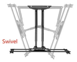 Настінний поворотний кронштейн 40” - 80” (до 50 кг) Gembird WM-80STR-01 - Картинка 8