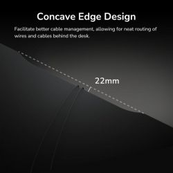 Стіл для геймера, ергономічний дизайн Cougar Fobos 150 - Картинка 12