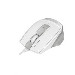    Fstyler, USB, 2400 dpi, + A4Tech FM45S Air (Silver White) -  2