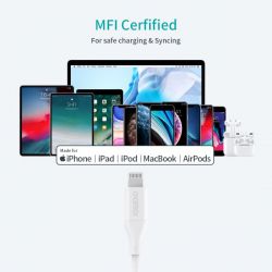 MFI, USB 2.0 Power Delivery (PD), C-/Lightning, 1  Choetech IP0040-WH -  6