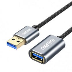  USB 3.0, A-/-, 2 ,  Choetech XAA001-BK