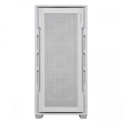 Ігровий корпус, 2*120mm вентилятори передвстановлені, ATX/mATX/mini-ITX, Type C x 1, USB3.0 x 2, Audio x1, скляне вікно Cougar UNIFACE White - Картинка 2