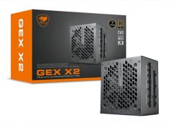 ���� �������� 1000 ��, 80 Plus Gold, Modular, 120 �� Silent Fan, 10SATA + 6PCI-E Cougar GEX X2 1000 - �������� 5