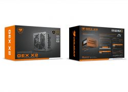 ���� �������� 1000 ��, 80 Plus Gold, Modular, 120 �� Silent Fan, 10SATA + 6PCI-E Cougar GEX X2 1000 - �������� 6
