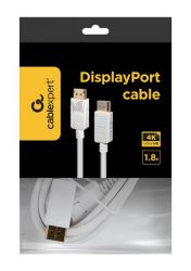  DisplayPort V1.2, 5 30 , 1.8  Cablexpert CC-DP2-6-W -  2
