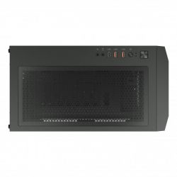 Ігровий корпус, 1*120mm вентилятори передвстановлені, ATX/mATX/mini-ITX, USB3.0 x 2, USB2.0x1, Audio x1, скляне вікно Cougar UNIFACE MINI Black - Картинка 3