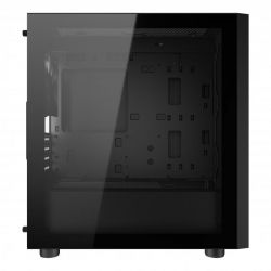 Ігровий корпус, 1*120mm вентилятори передвстановлені, ATX/mATX/mini-ITX, USB3.0 x 2, USB2.0x1, Audio x1, скляне вікно Cougar UNIFACE MINI Black - Картинка 5