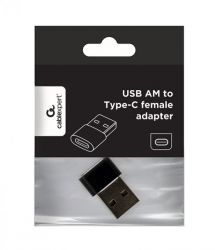 Перехідник USB 2.0, А-тато/C-мама, алюміній Cablexpert A-USB2-AMCF-02 - Картинка 4