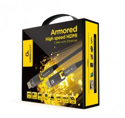   (AOC) HDMI-A/D  A/D V.2.0, 4 60,  , 10  Cablexpert CCAP-HDMIDD-AOC-10M -  3