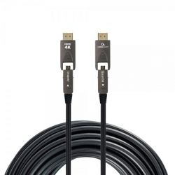 Кабель оптичний (AOC) HDMI-A/D на A/D V.2.0, 4К 60Гц, позолочені конектори, 20 м Cablexpert CCAP-HDMIDD-AOC-20M - Картинка 2