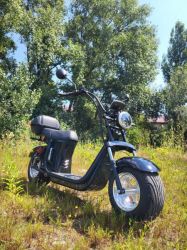 Електроскутер, 2000 Вт, чорний Maxxter ROCK 2.0 (Black) - Картинка 4