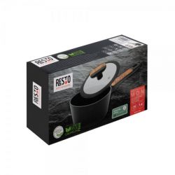 Ківш із кованого алюмінію з кришкою, серія "MON", =16 см, h=8.5 см, 1.6 л RESTO 93186 - Картинка 10