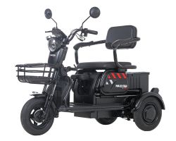 Електроскутер триколісний ANT, 500 Вт, черний Maxxter ANT (Black) - Картинка 2