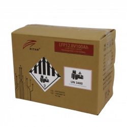 Батарея для ИБП Акумуляторна батарея літієва 12 В 100 Aгод, LiFePo4 Ritar LFP12.8V100Ah G1 - Картинка 3