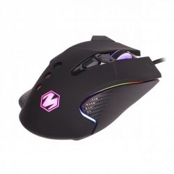 Миша ігрова, Instant 825, 9 кнопок, 12800 DPI, RGB, USB, чорна Maxxter McG-9B-I825 - Картинка 2