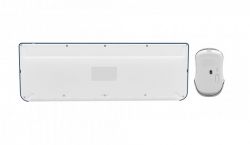 Бездротовий комплект (клавіатура + мишка), з акумуляторами, безшумний, темно-синій Maxxter KMS-WCM-01BL-UA - Картинка 4