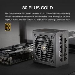 Блок живлення 650 Вт, 80 Plus Gold, Modular, 120 мм Silent Fan, 8SATA + 4PCI-E Cougar GEX 650 - Картинка 12