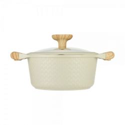 Кастрюля із литого алюмінію з кришкою, серія "RAN", =20 см, h=9.5 см, 2.4 л RESTO 93801 - Картинка 3