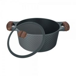 Кастрюля із литого алюмінію з кришкою, серія "RAN", =24 см, h=11.5 см, 4,2 л RESTO 93903 - Картинка 10