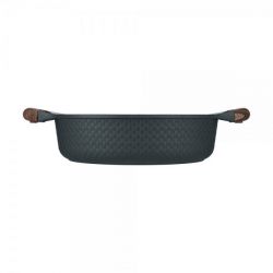 Сотейник із литого алюмінію, 2 ручки, з кришкою, серія "RAN", =28 см, h=8.0 см, 4.1 л RESTO 93906 - Картинка 4