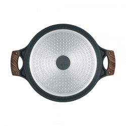 Сотейник із литого алюмінію, 2 ручки, з кришкою, серія "RAN", =28 см, h=8.0 см, 4.1 л RESTO 93906 - Картинка 7