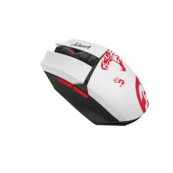Миша ігрова бездротова Bloody, 2.4 ГГц, вбудований акумулятор, оптична 12000 CPI, біла з малюнком R36 Ultra (Naraka) - Картинка 8